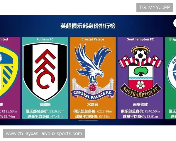 英超球队的市场身价统计与对比